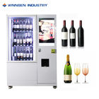 Sparkling Wine champagne beer alcohol spirit  bottle olive oil combo Vending Machine with remote control
