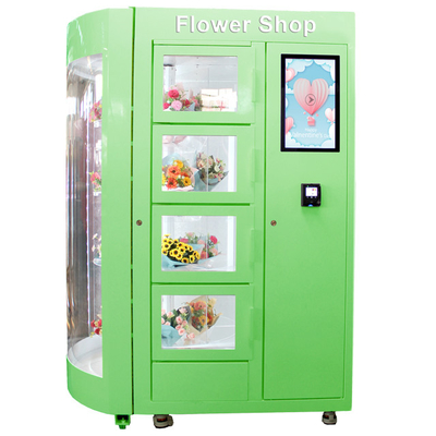플랜츠들 냉 압연 강철을 위한 꽃 자동 판매기 50HZ를 냉각시키는 꽃 판매점