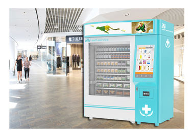 캠퍼스 건강 냉장 자동 판매기 웰니스 QR 코드가있는 의료 용품