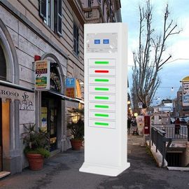 전화 위탁 로커 간이 건축물을 광고하는 자유로운 서 있는 휴대폰 충전소