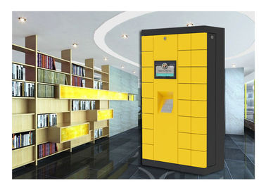 도서관 큰 터치스크린을 가진 전자 수화물 로커 자동적인 수납장