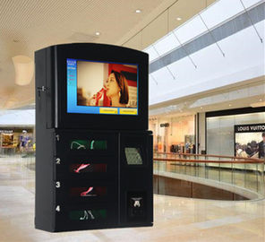 대중음식점을 위한 LCD 광고 선수와 가진 접촉 휴대폰 충전소