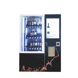 터치스크린과 냉장고를 가진 포도주 맥주 콜라 병 주스 자동 자동 판매기 간이 건축물