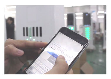 LCD APP 또는 카드 판독기로 힘 은행 임대 체계를 공유하는 스크린 공동 힘 은행 역을 광고하는 12의 구멍