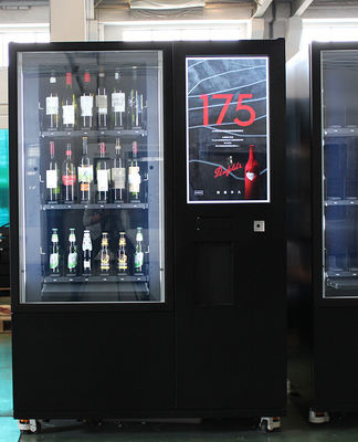 OEM/ODM 프랑스에 있는 지적인 맥주 적포도주 엘리베이터 자동 판매기