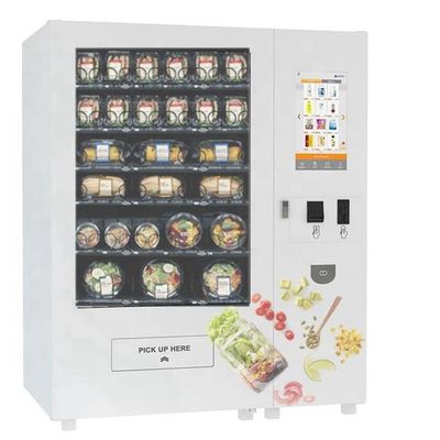 터치스크린 냉장된 샐러드 자동 판매기, 상승을 가진 건강한 음식 판매 로커