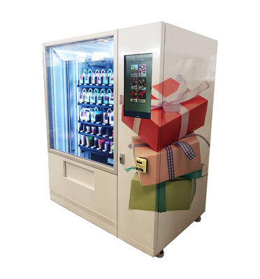 쇼핑몰 기차역 비 터치형 결제 방법을 위한 냉각된 우유 샌드위치 과일 간식 자동 판매기