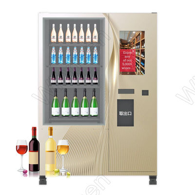 냉장고 샴페인 자판기 스마트 콤보 연령 확인