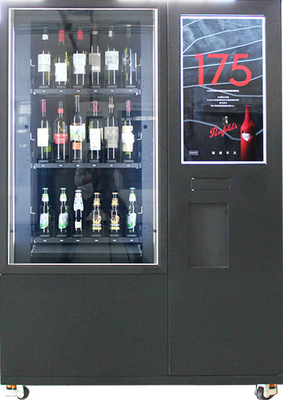 컨베이어 엘리베이터 체계 술병 자동 판매기 먼 플랫폼 광고