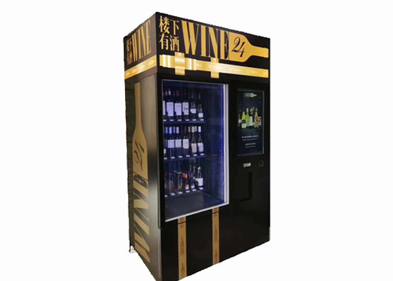냉장고와 엘리베이터를 가진 자동화된 22 인치 포도주 자동 판매기