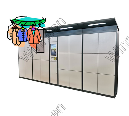 터치 스크린과 현명한 야외 원격 세탁물 드라이 크린 로커