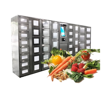 신선한 야채 과일에 대한 240V 다중 UI 자판기 로커 기계 리모콘