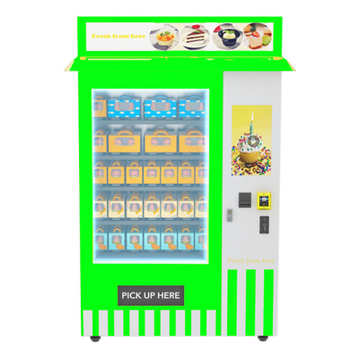 컨베이어 벨트 트레이와 냉각된 컵케이크 자동 판매기 냉각 시스템