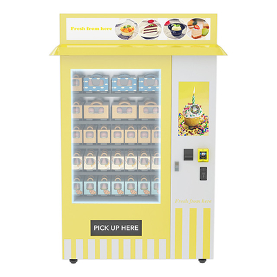 컨베이어 벨트 트레이와 냉각된 컵케이크 자동 판매기 냉각 시스템