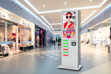 상업 광고 휴대폰 충전소 간이 건축물, 42 인치 LCD 스크린 디지털 방식으로 Signage