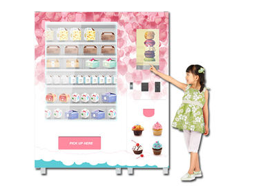 냉장된 냉각 음식 자동 판매기, 마이크로파를 가진 건강한 식사 자동 판매기