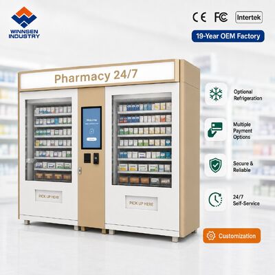 품질 Winnsen Clinic Pharmacy Vending Machine Prescription Pickup Locker for Medical Center 공장