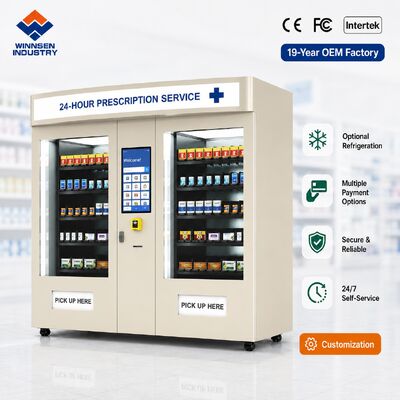 품질 Winnsen 24H Emergency Medicine Dispensing Machine Patient ID Verification for Hospital ER 공장