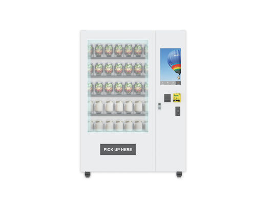 스마트 푸드 자동 판매기 신선한 과일 오렌지 주스 자판기 유럽의 기술