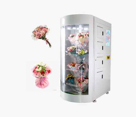 큰 24 상자 보관 히비스커스 꽃다발 자동 판매기