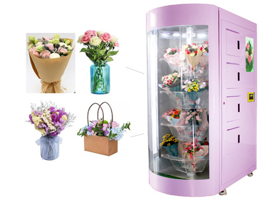 리모콘과 24 시간 화원 싱싱한 꽃 우주정거장 자동 판매기