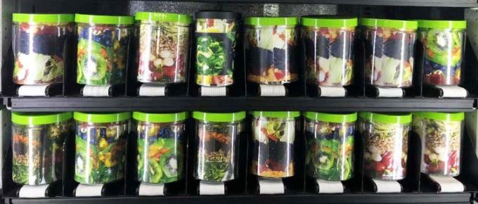 완전 자동 조합 샐러드 자동 판매기 22 인치 3