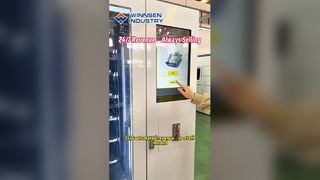 신선한 배달을 위한 스마트 샐러드 자판기